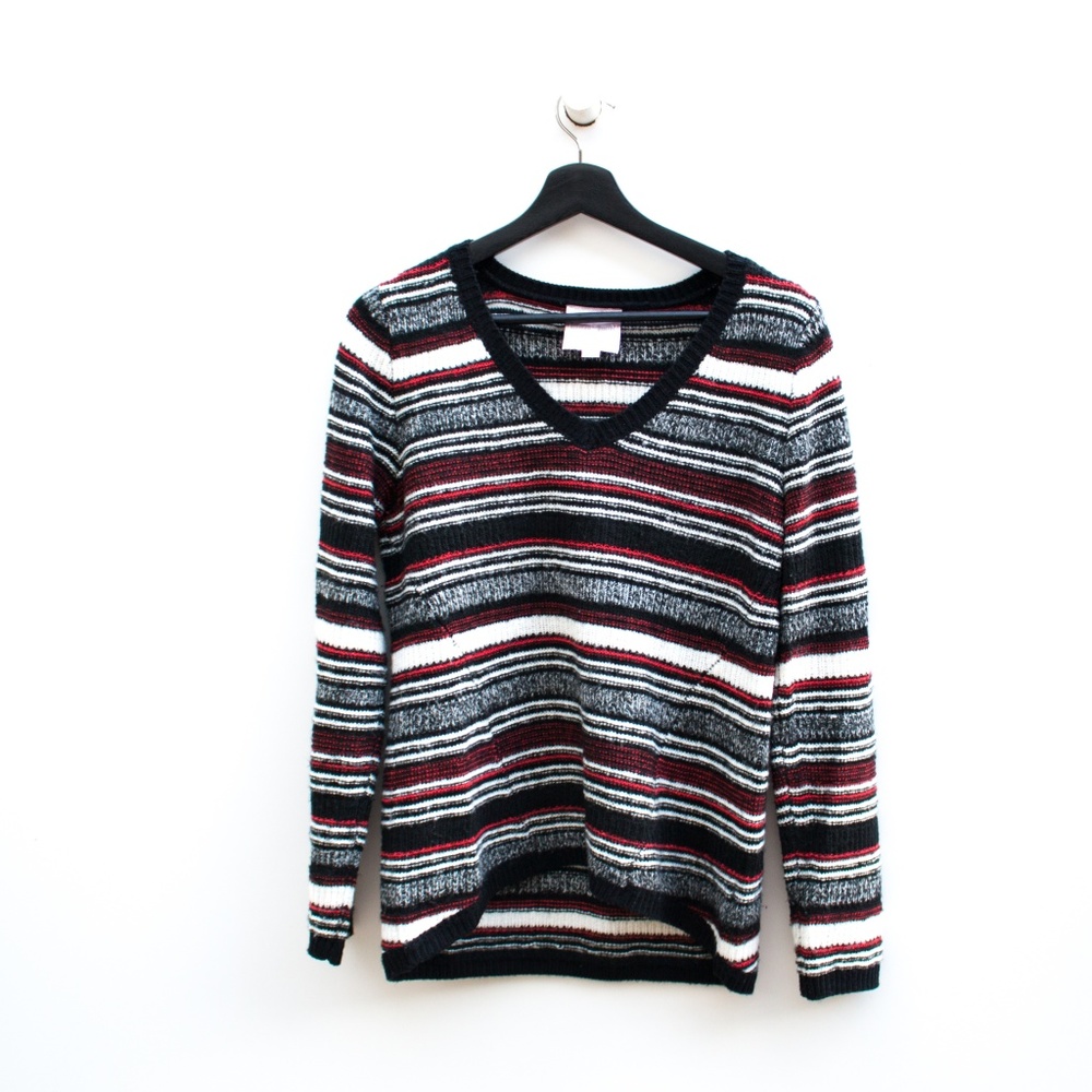 Romeo & Juliet | Knit Striped Oversized Sweater